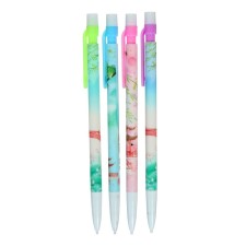 Mechanical pencil 0.7mm with a pattern, mix, (barcode on a piece)