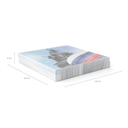 Notebook of 48 sheets in the Erichkrause "Russian Coat of Arbitament", matte lamination, an offset block 100%, mix-8