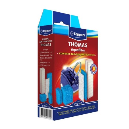 Topperr FTS 61E filter set for Thomas vacuum cleaners