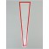Package Concert Flowers, "Kaima", 12.5x4x45 ± 1cm, red