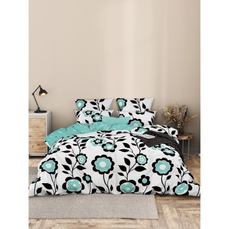Bed linen Duet "Rosamund", size 220x240 cm, 145x215 cm - 2 pcs, 70x70 cm - 2 pcs-1