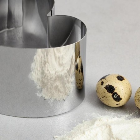 Baking and calculation form "Heart", H-6.5 cm, 8 x 8 cm-2