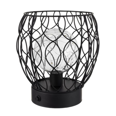Nomber's nightlight LED from 3haa Black Black 17.5x17.5x19.5 cm Risalux-7