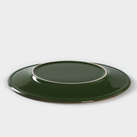 Porcelain plate Punto Verde, D = 20 cm-2