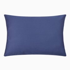 Pillowcase Ethel 50x70 cm, blue, maco-satin, 114g/m2, 100% cotton