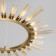 Sole chandelier, 27x3W G4, color gold bronze
