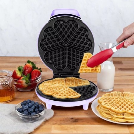 Electric waffle box KTFORT KT-1688, 950 W, Belgian, purple-3