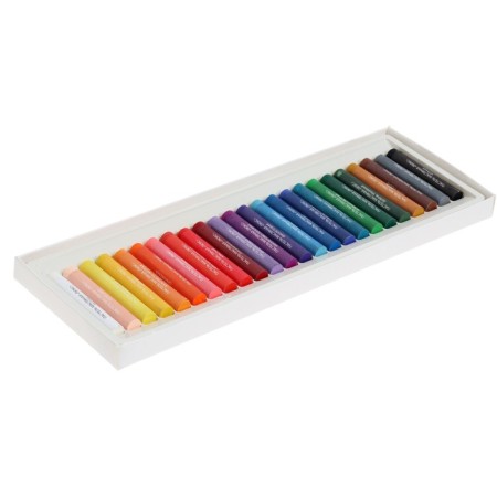 Oil pastel 24 colors, beam de luxe, round-2