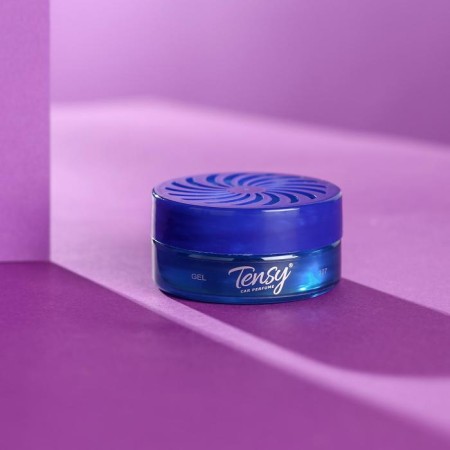 Tensy flavor jar in the cup holder, black ice TZ-107-1