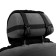 Kit on the seat, natural wool, 145x55 cm, black