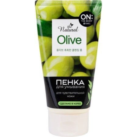 Wash foam on the Body Natural Olive, with olive oil, 120 g