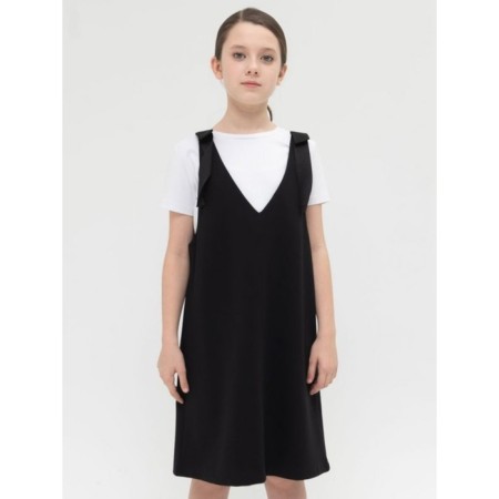 Dress for girls, height 158 ​​cm, black color