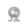 Handle button Cappio RK146, D = 25 mm, color matte chrome