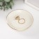 Souvenir Ceramics stand for the ring "Ring with Diamond" 10.5x10x1.6 cm