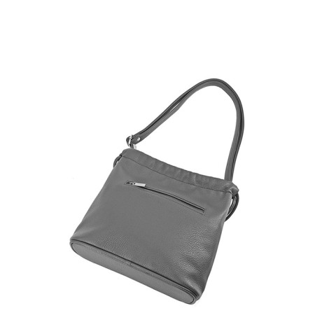 B2739 Bag bag, lightning department, dark gray color 23x25x8cm-1