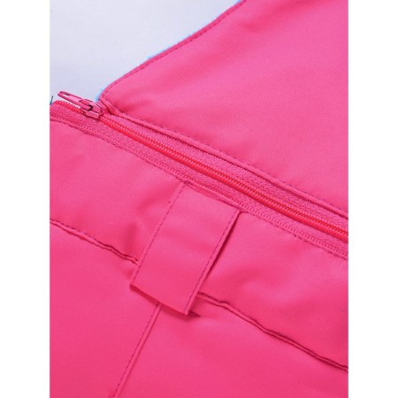 Ski pants for girls, height 110 cm, pink color-8