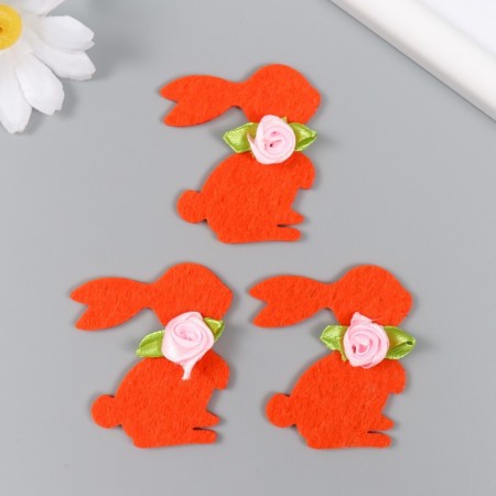 Foamir's billet "Bunnies" 5 cm (set 3 pcs) mix-1