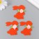 Foamir's billet "Bunnies" 5 cm (set 3 pcs) mix