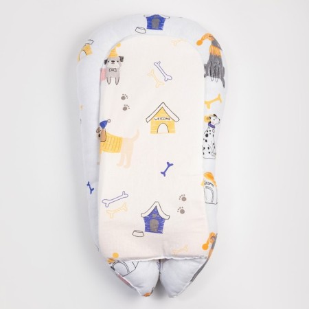 Mattress-topper crumb I "My Doggy", 60x90 cm, 100% cotton-2