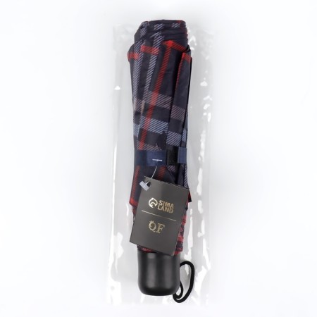 Mechanical “Cage” umbrella, 3 additions, 8 spokes, r = 48 cm, color mix-14