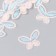 Decor for creativity Textile Embroidery "Blue Blue-Blue" 4x3 cm