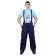 The suit insulated No. 915, p. 48-50, height 182-188 cm, dark blue color/cornflower
