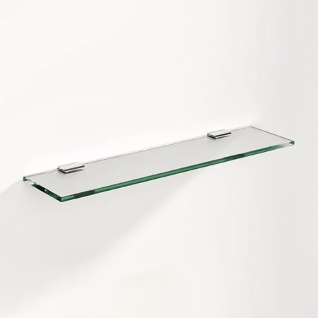 Glass Domino shelf, 12x50 cm