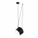 Suspension EVOLUCE. Sle120643-01. TRIESTE. 1x40 W, E27, 24.3x24.3x21 cm, black color