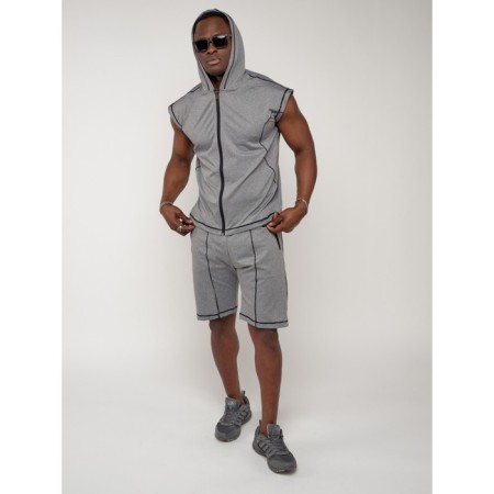 Sports suit men's, size 52-54, light-gray color-7