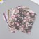 A set of scrapbooking paper 24 sheets 12 designs "Flower Pandora" 160 grams 15.2x15.2 cm