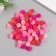Decor for creativity "Pomponchiki. Pink sunset" d = 1.3 cm set 70 pcs