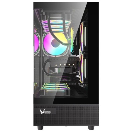 The Formula Crystal Z8 FLOE Black Builder without PSU ATX 3x120mm 5x140mm 1xusb2.0 1xusb3.0 1xusb3.1-2