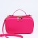 Bag Cross-Bodi with a zipper, pink color