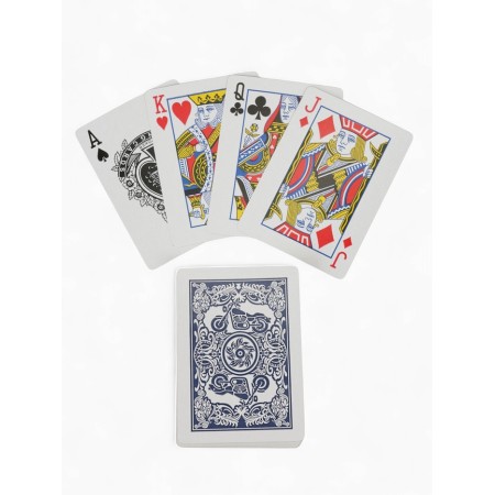 Playing cards 54 pcs "Motorcycle", for playing poker, map 6.3 x 8.7 cm, blue shirt, 290 g 10747-4