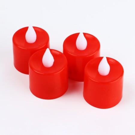 A set of LED candles “New Year's collection: Happy New Year”, 4 pcs., Diam. 4.5, model AR-0002-2