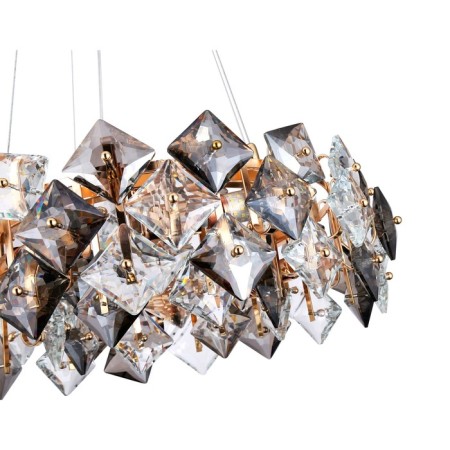 Crystal chandelier with Ambrella Light, Traditional, TR5186, E14, Color Gold-4