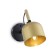 Ambrella Light, Traditional, TR97102, E27, Gold, Black Color, Black