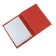 Cover for autoDocations and passports, red color