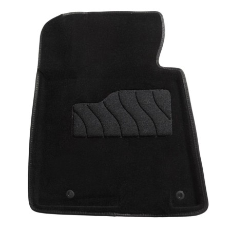 Pile rug for kia cee’d, 2012-, black-1