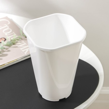 Pot for flowers "Rose", 2 l, d = 14 cm, white color-2