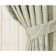 Lolita curtains, size 260x275 cm - 2 pcs, emerald color