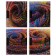 A notebook of 96 sheets in a cage on the crest "Colorful Line", cover Cardon, perforation for separation, block 65 g/m2, mix