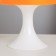 Table lamp 1340004 1HE14 15W Orange D = 19.5 height 28 cm Risalux