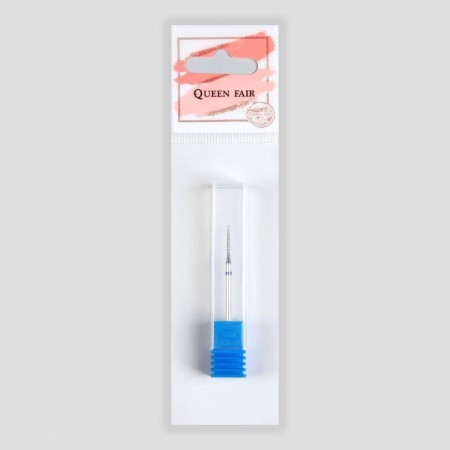 Diamond milling cutter for the Igla manicure, medium grain, 1.2 × 10 mm, in a plastic case-6