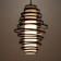 Lamp Bayerlux 2764/1 E27 40W Black 48x34x59-159 cm