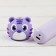 3D handle of tigernok, work with PLA plastic, USB power cable, purple