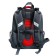 School backpack 38 x 30 x 16 cm, ergonomic back, Stavia "Hard", gray