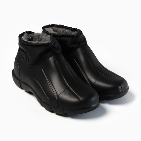 Half -boots insulated men 4x4, black color, size 45