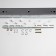 The base for the lamp "linear-5" chrome 60x5x2cm