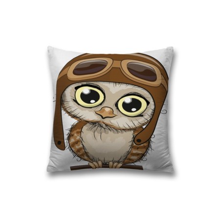 Pillowess decorative "Brave pilot", on a zipper, size 45x45 cm